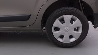 Used 2024 Maruti Suzuki Wagon R 1.0 VXI AMT Petrol Automatic tyres LEFT REAR TYRE RIM VIEW