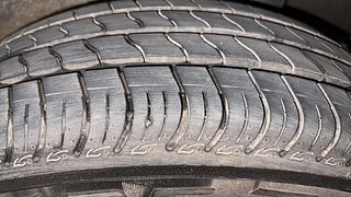 Used 2024 Maruti Suzuki Wagon R 1.0 VXI AMT Petrol Automatic tyres LEFT REAR TYRE TREAD VIEW