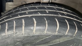 Used 2015 Maruti Suzuki Swift Dzire VXI Petrol Manual tyres LEFT FRONT TYRE TREAD VIEW