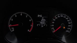 Used 2015 Volkswagen Polo [2010-2014] Highline1.2L (P) Petrol Manual interior CLUSTERMETER VIEW