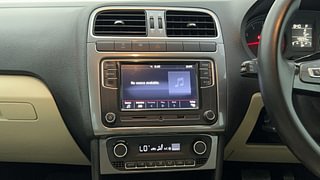 Used 2022 volkswagen Vento Highline Plus 1.0L TSI Petrol AT Petrol Automatic interior MUSIC SYSTEM & AC CONTROL VIEW