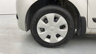 Used 2020 Maruti Suzuki Wagon R 1.0 [2019-2022] VXI Petrol Manual tyres LEFT FRONT TYRE RIM VIEW