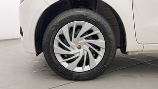 Used 2021 Maruti Suzuki Wagon R 1.0 [2019-2022] VXI (O) Petrol Manual tyres LEFT FRONT TYRE RIM VIEW