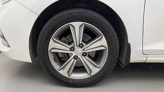 Used 2019 Hyundai Verna [2017-2020] 1.6 CRDI SX (O) AT Diesel Automatic tyres LEFT FRONT TYRE RIM VIEW