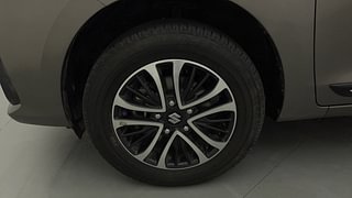 Used 2022 Maruti Suzuki New Ertiga ZXI (O) CNG Petrol+cng Manual tyres LEFT FRONT TYRE RIM VIEW