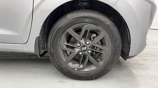 Used 2019 Hyundai Grand i10 Nios Sportz AMT 1.2 Kappa VTVT Petrol Automatic tyres RIGHT FRONT TYRE RIM VIEW
