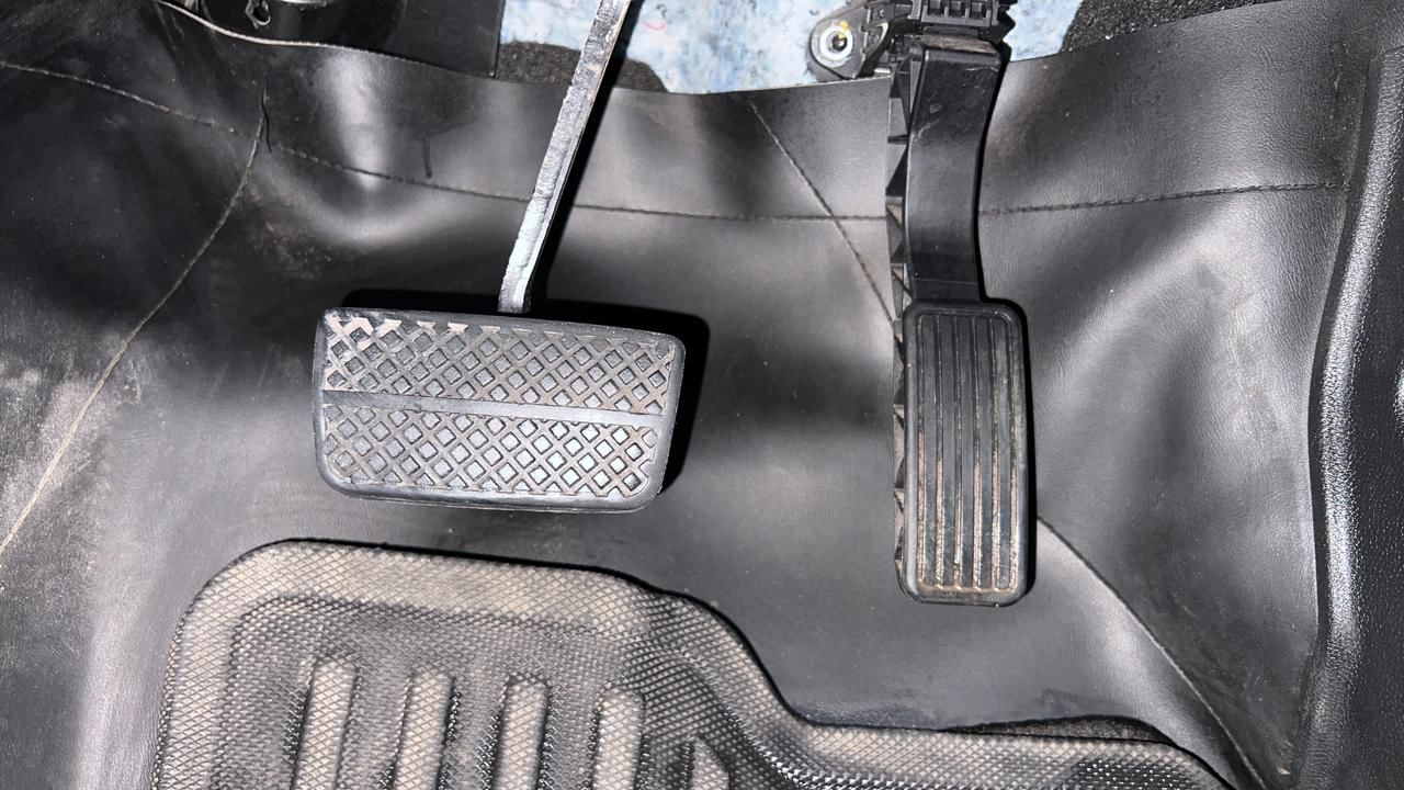 New Honda City interior PEDALS VIEW