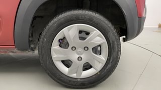 Used 2021 Renault Kwid 1.0L RXT(O) AMT Petrol Automatic tyres LEFT REAR TYRE RIM VIEW