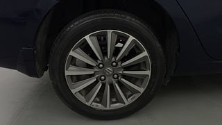 Used 2022 Maruti Suzuki Ciaz Alpha AT Petrol Petrol Automatic tyres RIGHT REAR TYRE RIM VIEW
