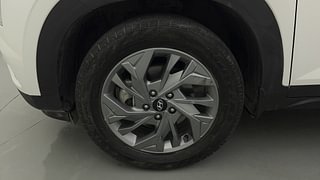 Used 2021 Hyundai Creta SX OPT Turbo DCT Petrol Petrol Automatic tyres LEFT FRONT TYRE RIM VIEW