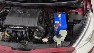Used 2014 Hyundai Grand i10 [2013-2017] Sportz 1.2 Kappa VTVT Petrol Manual engine ENGINE LEFT SIDE VIEW