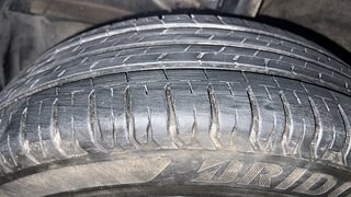 Used 2022 Maruti Suzuki New Ertiga ZXI (O) CNG Petrol+cng Manual tyres LEFT FRONT TYRE TREAD VIEW