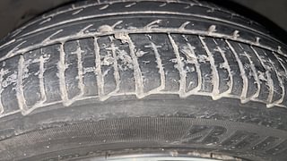 Used 2022 Tata Tiago XZA+ AMT Petrol Automatic tyres LEFT FRONT TYRE TREAD VIEW