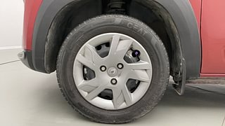 Used 2021 Renault Kwid 1.0L RXT(O) AMT Petrol Automatic tyres LEFT FRONT TYRE RIM VIEW