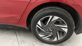 Used 2022 Hyundai New i20 Asta 1.2 MT Petrol Manual tyres LEFT REAR TYRE RIM VIEW