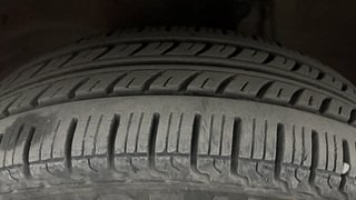 Used 2012 Maruti Suzuki Alto K10 [2010-2014] LXi Petrol Manual tyres LEFT FRONT TYRE TREAD VIEW