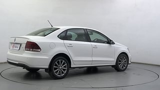 Used 2022 volkswagen Vento Highline Plus 1.0L TSI Petrol AT Petrol Automatic exterior RIGHT REAR CORNER VIEW