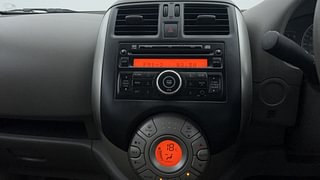 Used 2013 Nissan Sunny [2011-2014] XL Petrol Manual interior MUSIC SYSTEM & AC CONTROL VIEW