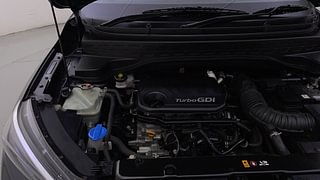 Used 2020 Kia Sonet HTX 1.0 iMT Petrol Manual engine ENGINE RIGHT SIDE HINGE & APRON VIEW