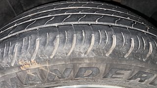 Used 2023 Maruti Suzuki XL6 Alpha MT Petrol Petrol Manual tyres LEFT REAR TYRE TREAD VIEW
