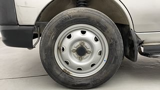 Used 2021 Maruti Suzuki Eeco AC 5 STR Petrol Manual tyres LEFT FRONT TYRE RIM VIEW