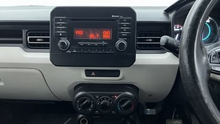 Used 2017 Maruti Suzuki Ignis [2017-2020] Zeta AMT Petrol Petrol Automatic interior MUSIC SYSTEM & AC CONTROL VIEW