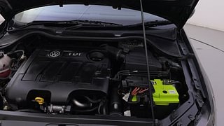 Used 2018 Volkswagen Ameo [2016-2020] Trendline 1.5L (D) Diesel Manual engine ENGINE LEFT SIDE HINGE & APRON VIEW