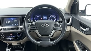 Used 2019 Hyundai Verna [2017-2020] 1.6 CRDI SX (O) AT Diesel Automatic interior STEERING VIEW
