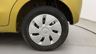 Used 2015 Maruti Suzuki Celerio VXI AMT Petrol Automatic tyres LEFT REAR TYRE RIM VIEW