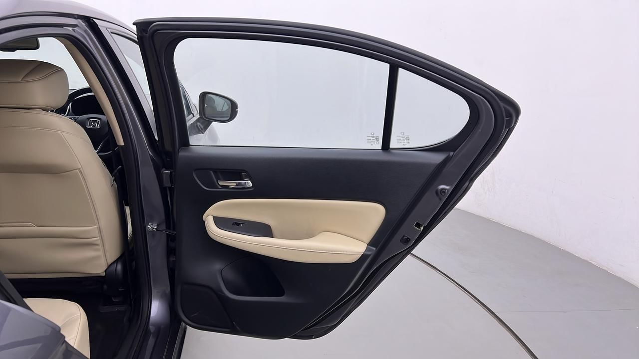 New Honda City interior RIGHT REAR DOOR OPEN VIEW