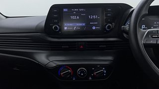 Used 2022 Hyundai New i20 Sportz 1.2 MT Petrol Manual interior MUSIC SYSTEM & AC CONTROL VIEW