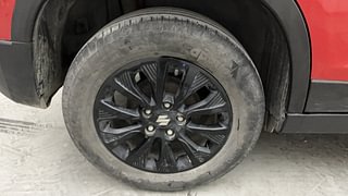 Used 2021 maruti-suzuki Vitara Brezza ZXi Petrol Manual tyres RIGHT REAR TYRE RIM VIEW