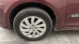 Used 2016 Maruti Suzuki Swift Dzire ZXI Petrol Manual tyres LEFT FRONT TYRE RIM VIEW