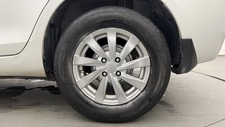 Used 2012 Maruti Suzuki Swift Dzire VXI Petrol Manual tyres LEFT REAR TYRE RIM VIEW