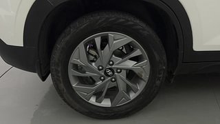 Used 2021 Hyundai Creta SX OPT Turbo DCT Petrol Petrol Automatic tyres RIGHT REAR TYRE RIM VIEW