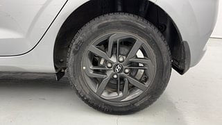 Used 2019 Hyundai Grand i10 Nios Sportz AMT 1.2 Kappa VTVT Petrol Automatic tyres LEFT REAR TYRE RIM VIEW
