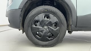 Used 2023 Tata Punch Adventure AMT Petrol Automatic tyres LEFT FRONT TYRE RIM VIEW