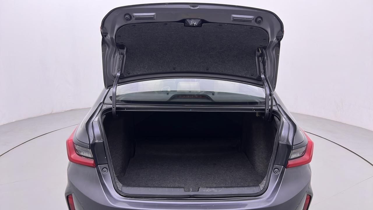 New Honda City interior DICKY DOOR OPEN VIEW