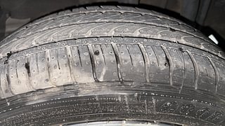 Used 2022 Tata Tiago XZA+ AMT Petrol Automatic tyres LEFT REAR TYRE TREAD VIEW