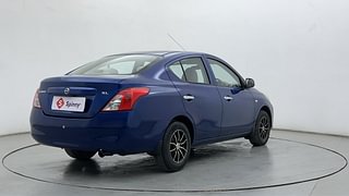 Used 2013 Nissan Sunny [2011-2014] XL Petrol Manual exterior RIGHT REAR CORNER VIEW