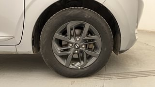 Used 2021 Hyundai Grand i10 Nios Sportz 1.2 Kappa VTVT CNG Petrol+cng Manual tyres RIGHT FRONT TYRE RIM VIEW