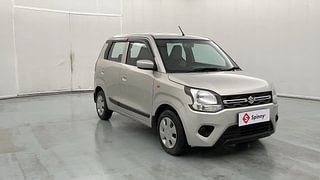 Used 2020 Maruti Suzuki Wagon R 1.0 [2019-2022] VXI Petrol Manual exterior RIGHT FRONT CORNER VIEW