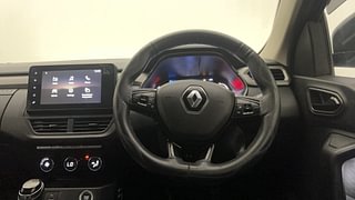 Used 2021 Renault Kiger RXZ 1.0 Turbo MT Dual Tone Petrol Manual interior STEERING VIEW