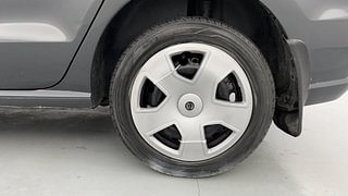 Used 2019 Volkswagen Ameo [2016-2020] 1.0 Comfortline Petrol Petrol Manual tyres LEFT REAR TYRE RIM VIEW