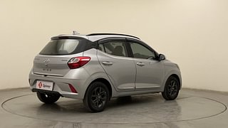 Used 2021 Hyundai Grand i10 Nios Sportz 1.2 Kappa VTVT CNG Petrol+cng Manual exterior RIGHT REAR CORNER VIEW