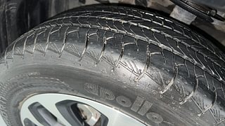 Used 2024 Maruti Suzuki Grand Vitara Alpha Plus Intelligent Hybrid eCVT Hybrid Automatic tyres LEFT FRONT TYRE TREAD VIEW
