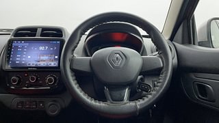 Used 2017 Renault Kwid [2015-2019] RXT Petrol Manual interior STEERING VIEW