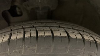Used 2021 Hyundai Grand i10 Nios Sportz 1.2 Kappa VTVT CNG Petrol+cng Manual tyres LEFT FRONT TYRE TREAD VIEW