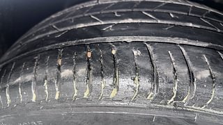 Used 2022 Hyundai New i20 Sportz 1.2 MT Petrol Manual tyres LEFT FRONT TYRE TREAD VIEW