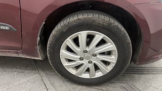 Used 2016 Maruti Suzuki Swift Dzire ZXI Petrol Manual tyres RIGHT FRONT TYRE RIM VIEW